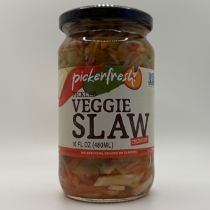 Pickled Veggie Slaw - Crunchy