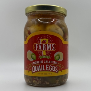 Pickled Jalapeno Quail Eggs