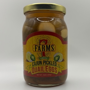 Pickled Cajun Quail Eggs