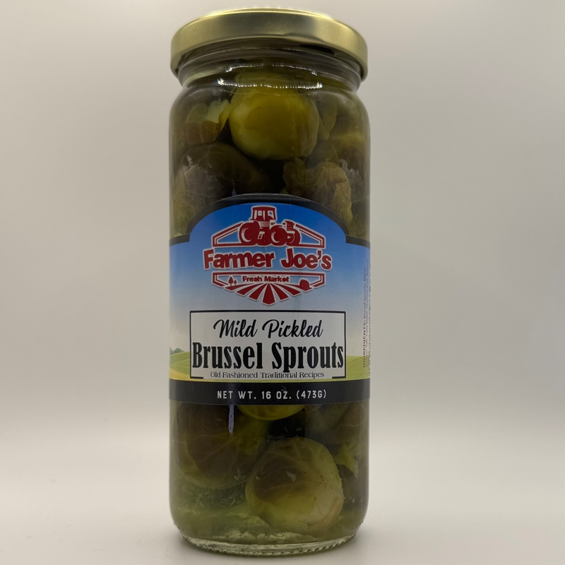 Mild Pickled Brussel Sprouts 